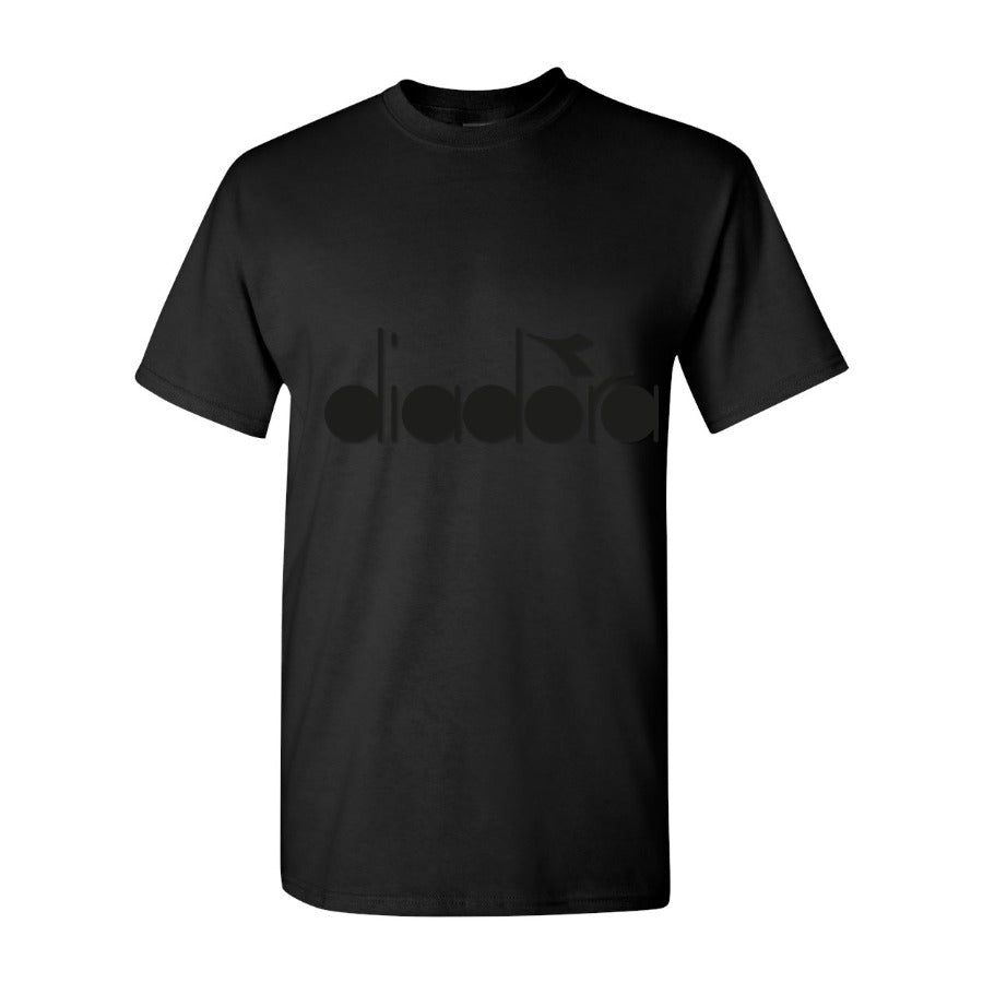 Men's Diadora logo Cotton T-Shirt - Black