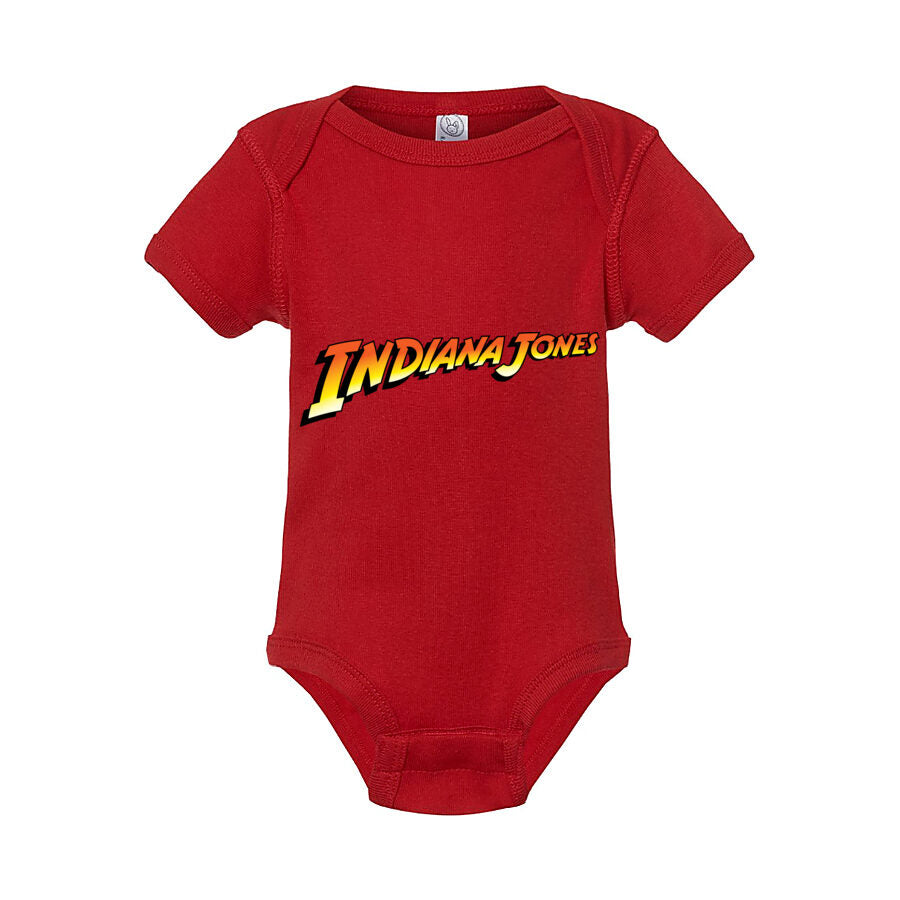 Indiana Jones Baby Romper Onesie - Red