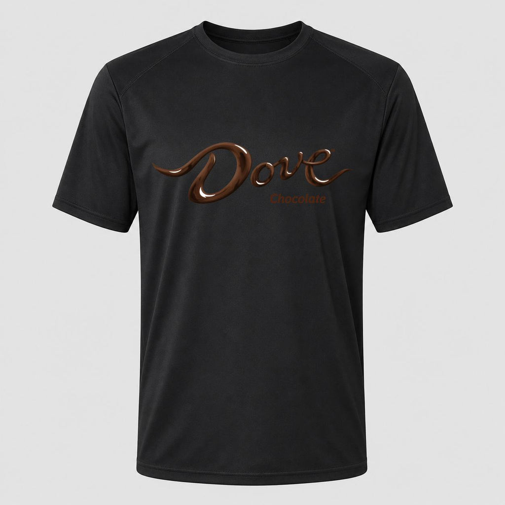 Men's Dove Chocolate Performance T-Shirt - Black