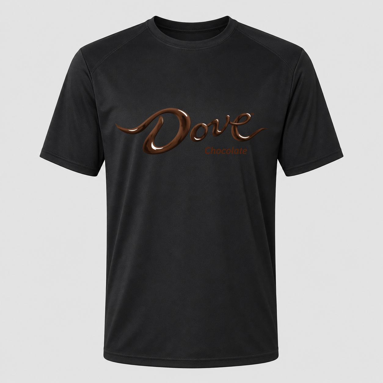 Men's Dove Chocolate Performance T-Shirt - Black