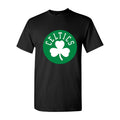 Men's Boston Celtics Cotton T-Shirt - Black