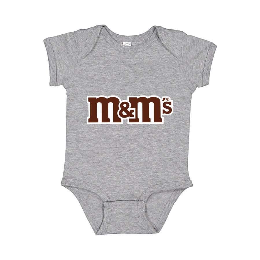 M&M's Baby Romper Onesie - Gray