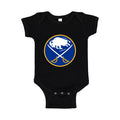 Buffalo Sabres Baby Romper Onesie - Black