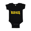 Kick-Ass Baby Romper Onesie - Black