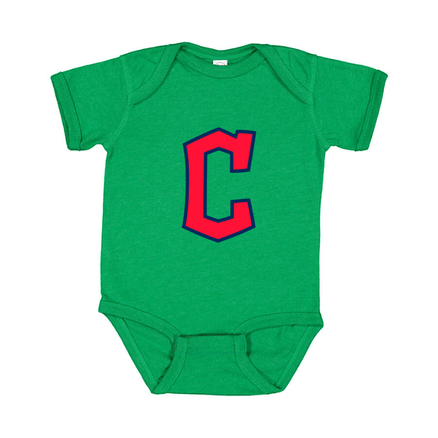 Cleveland Guardians Baby Romper Onesie - Green