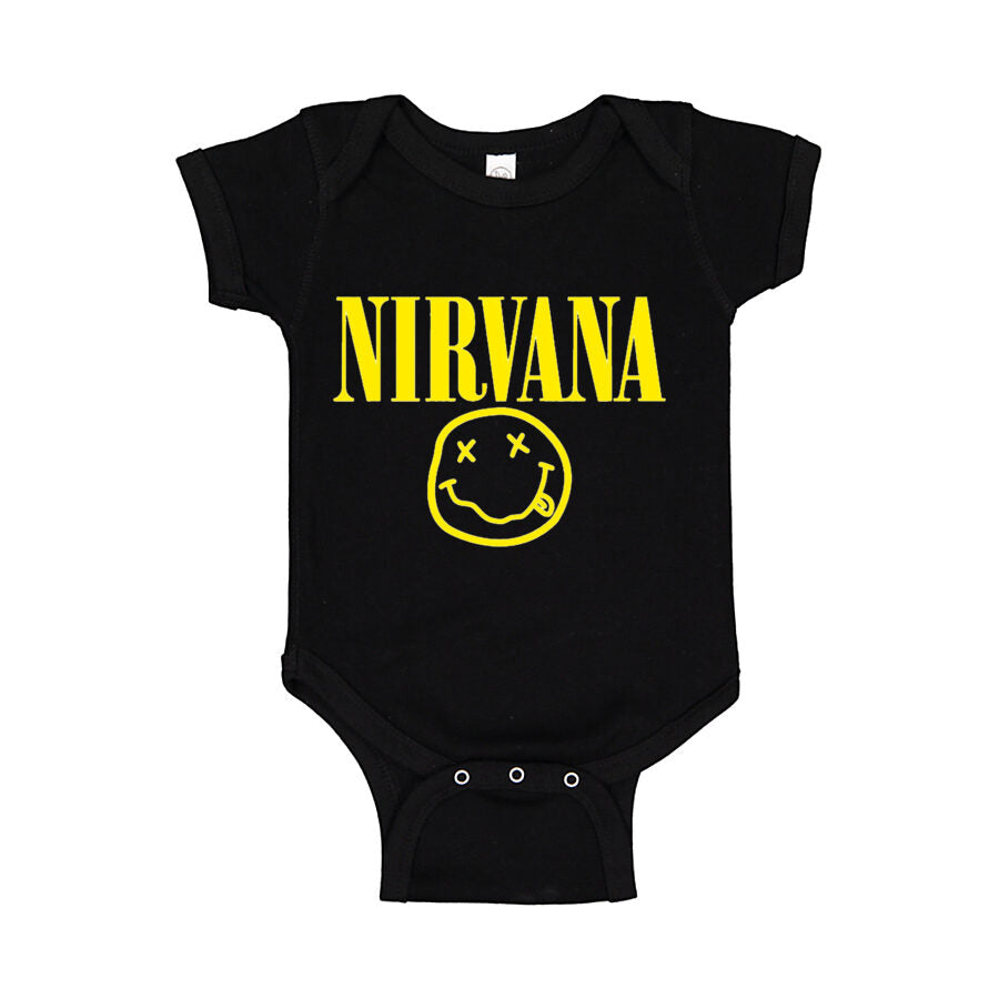 Nirvana Baby Romper Onesie - Black
