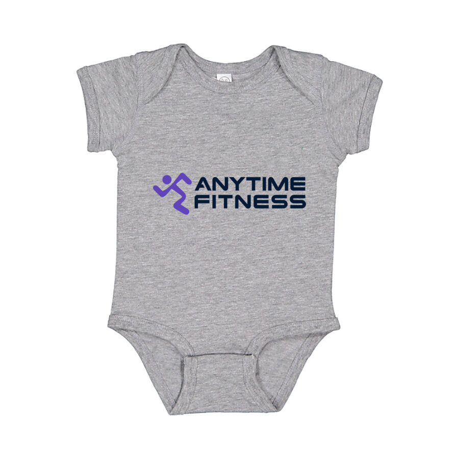 Anytime Fitness Baby Romper Onesie - Gray
