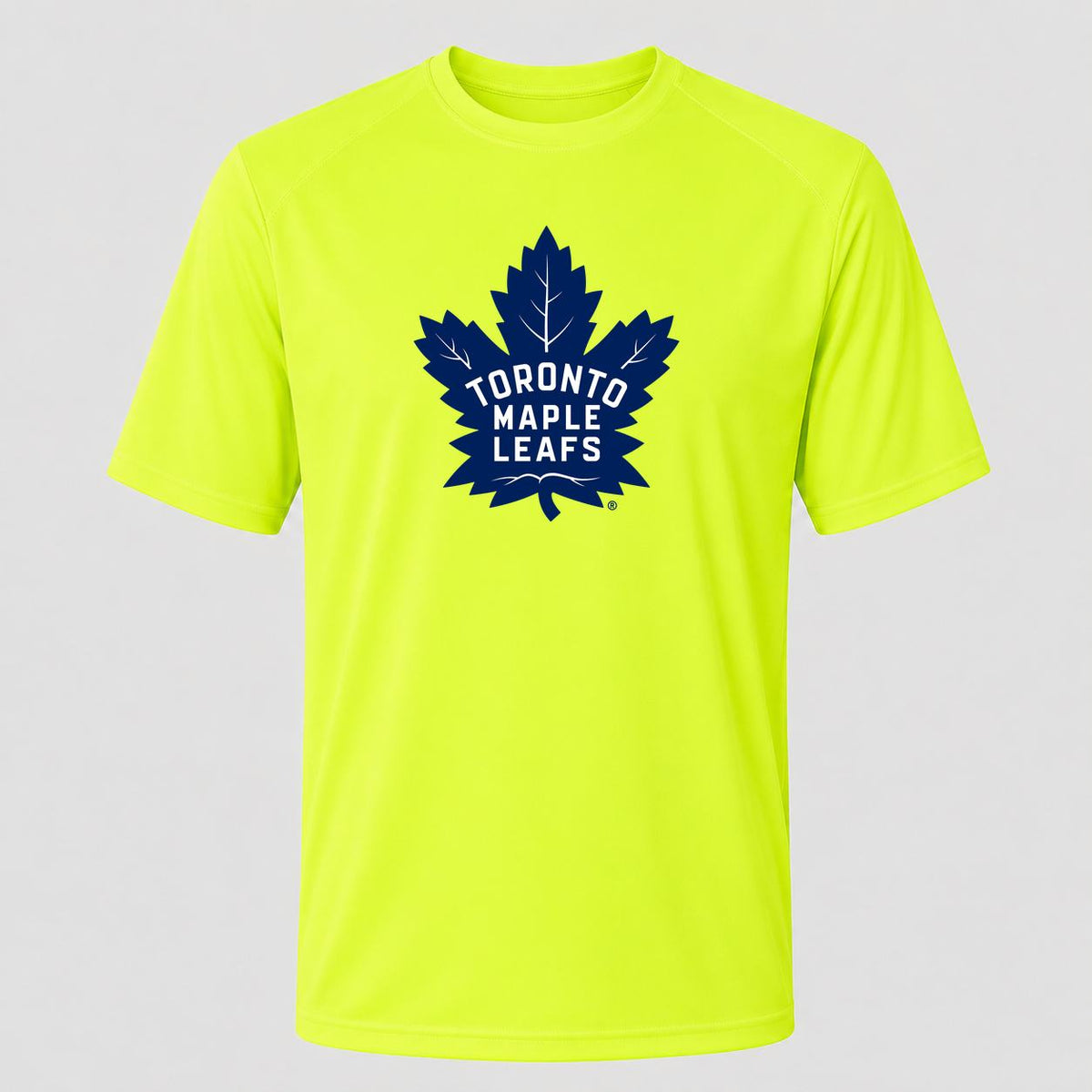Men's Toronto Maple Leafs Performance T-Shirt - Safety Green