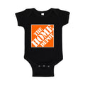 The Home Depot Baby Romper Onesie - Black