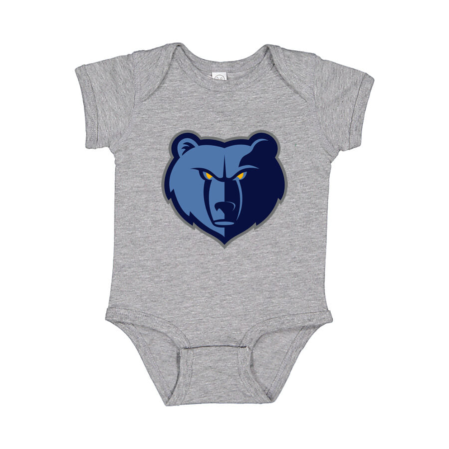 Memphis Grizzlies Baby Romper Onesie - Gray