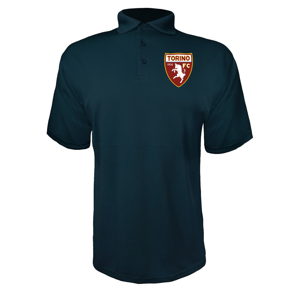 Torino Navy polyester polo