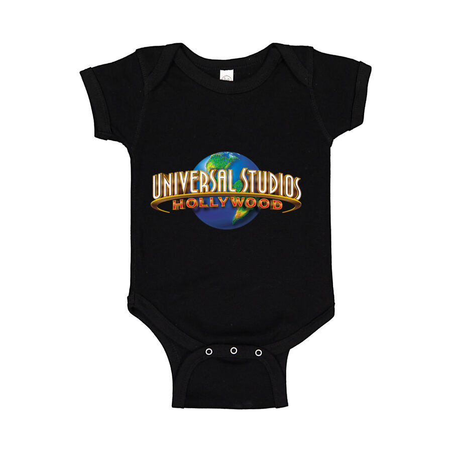 Universal Studios Hollywood Baby Romper Onesie - Black