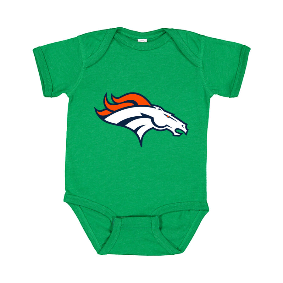 Denver Broncos Baby Romper Onesie - Green