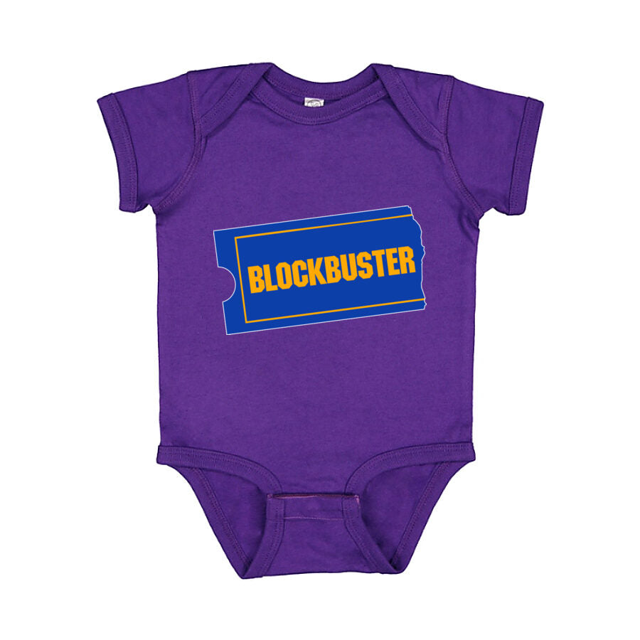Blockbuster Baby Romper Onesie - Purple
