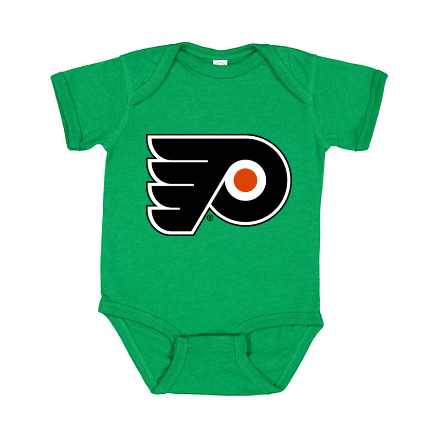 Philadelphia Flyers Baby Romper Onesie - Green