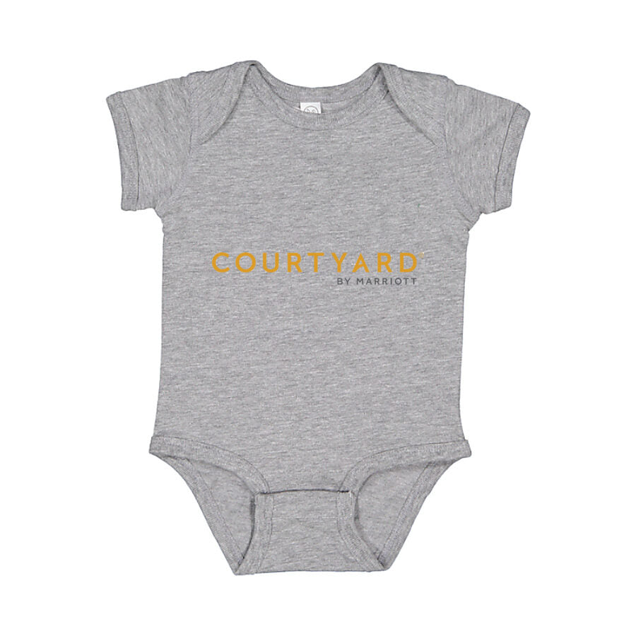 Courtyard Baby Romper Onesie - Gray