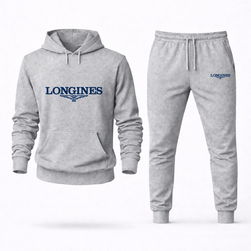 Longines Hoodie and Joggers Set - Grey