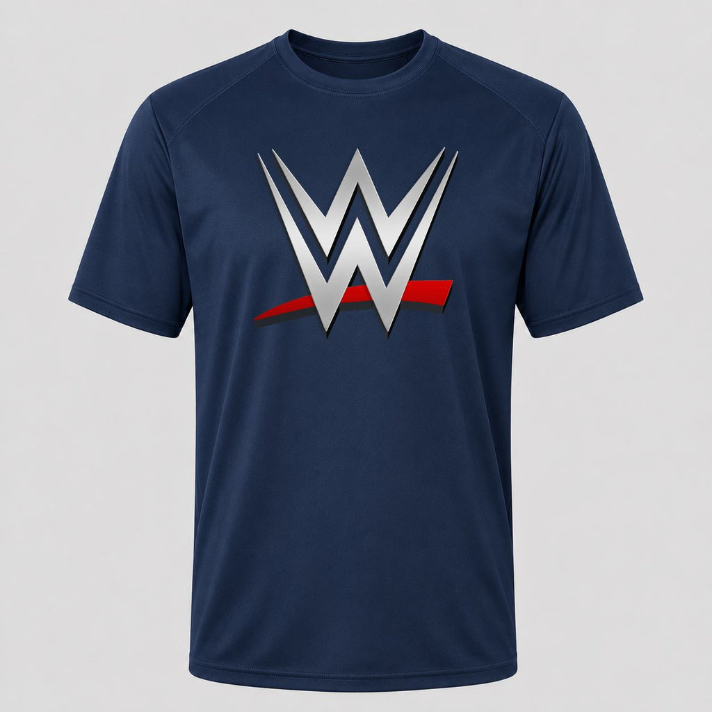 Men's WWE Wrestling Performance T-Shirt - Navy