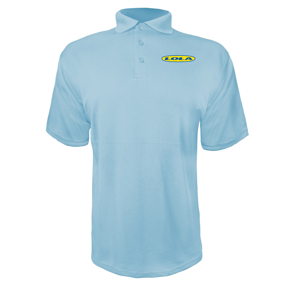 Lola Sky Blue polyester polo