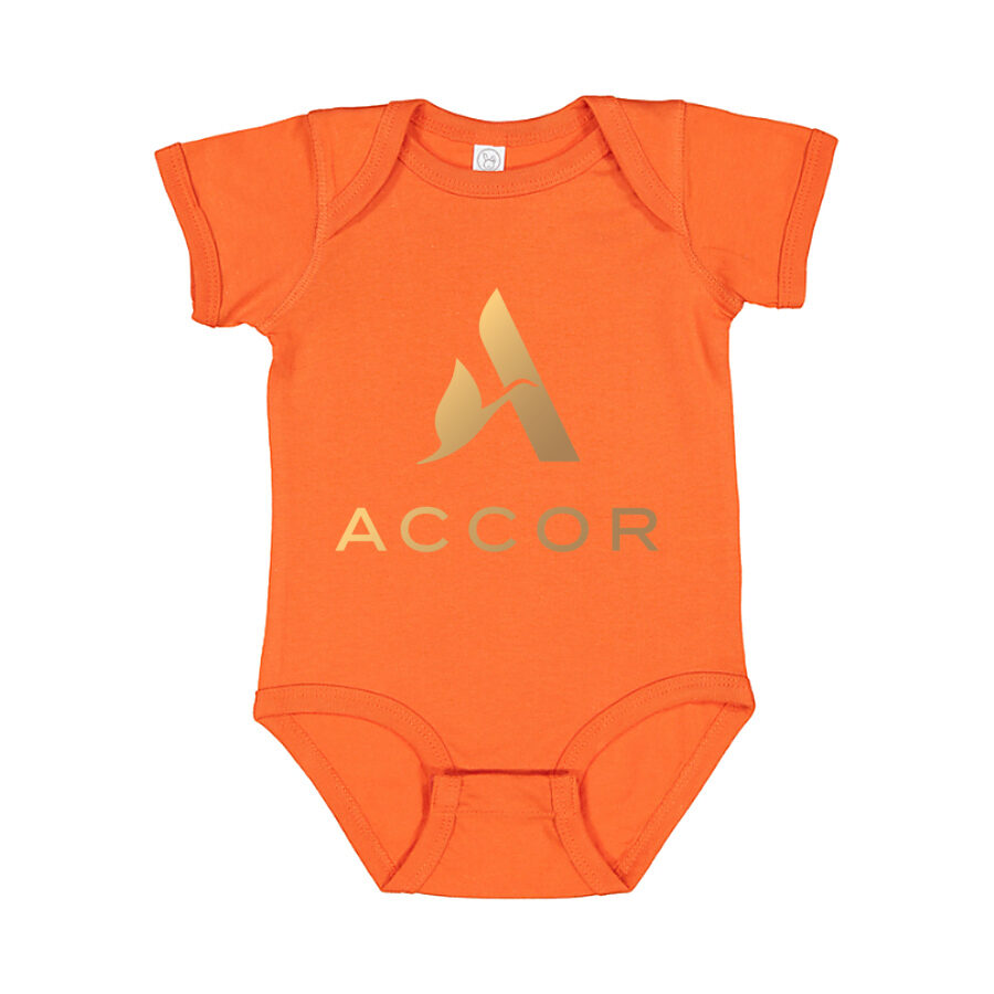 Accor Baby Romper Onesie - Orange
