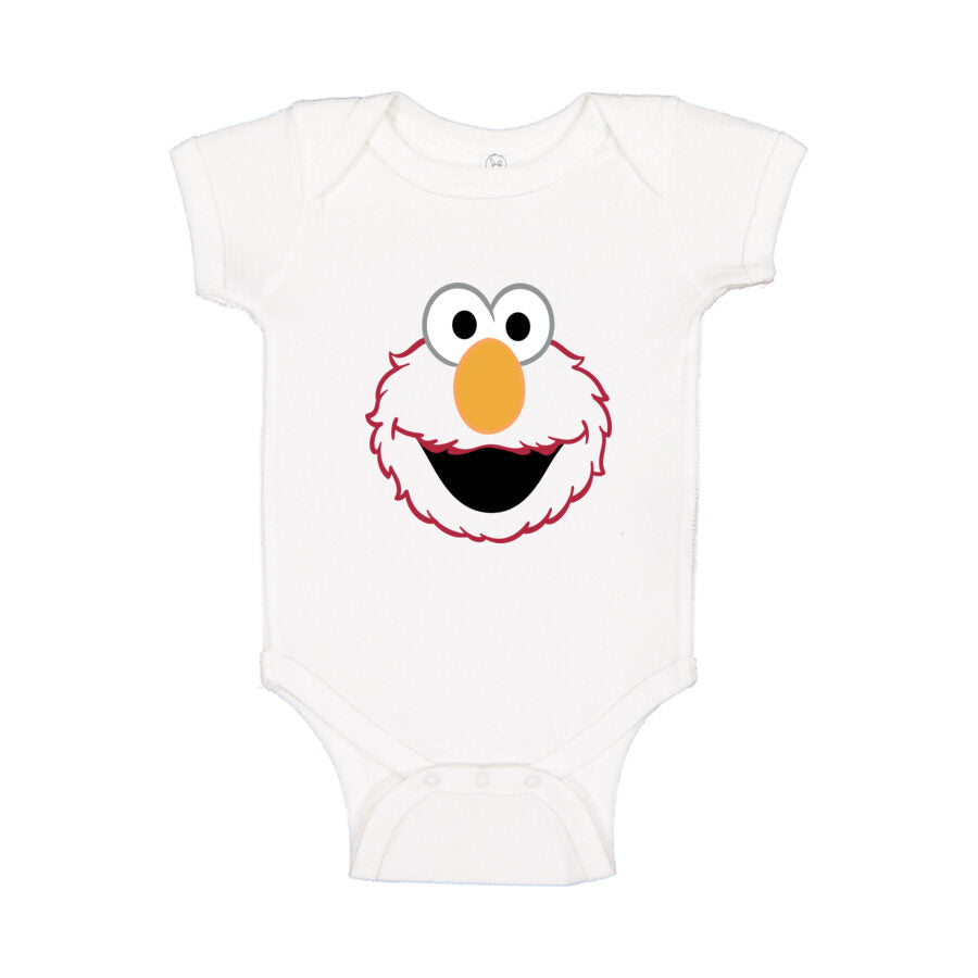 Elmo Baby Romper Onesie - White