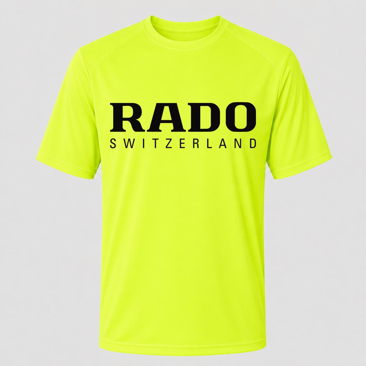 Men's Rado Performance T-Shirt - Safety Green