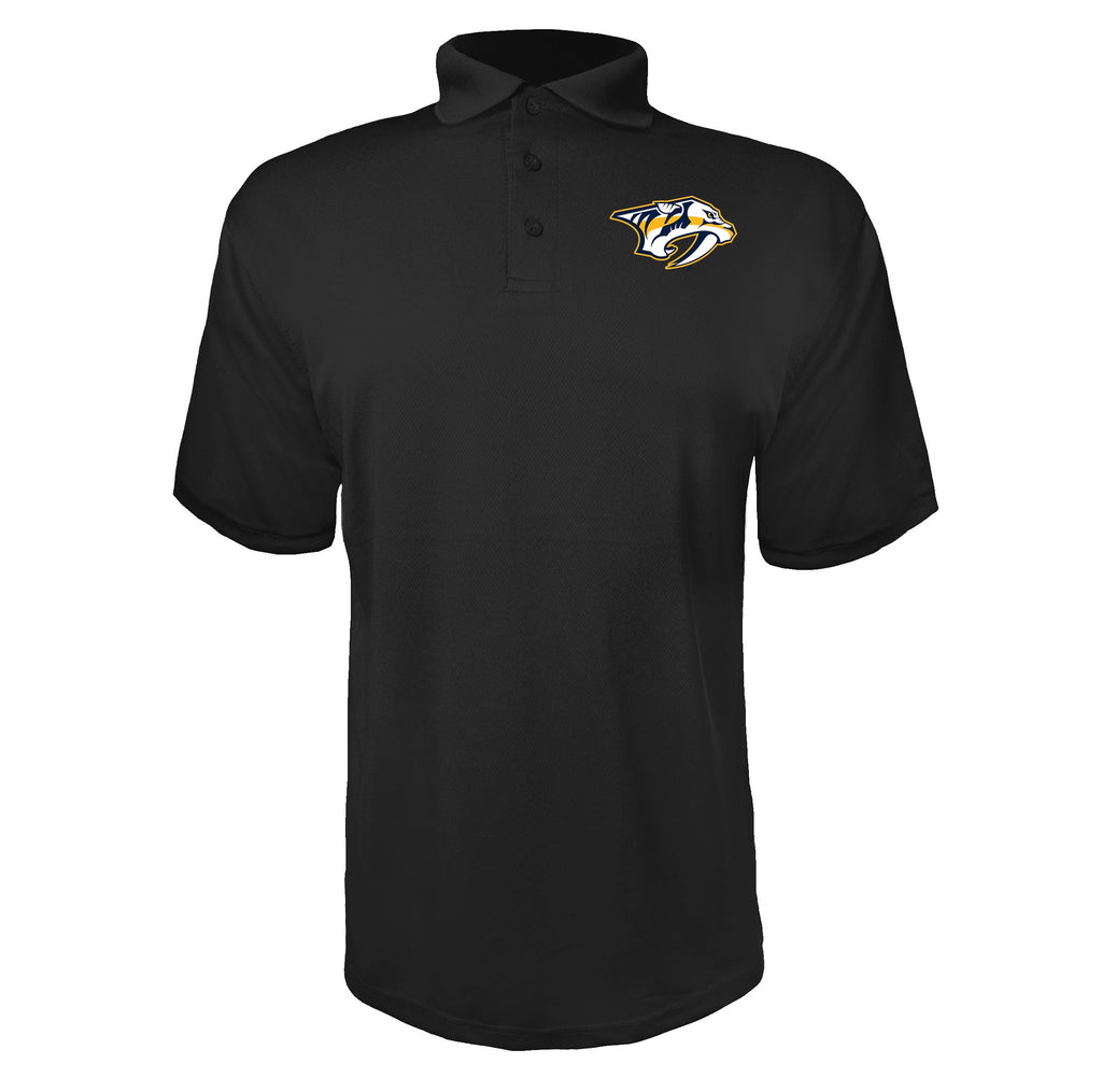 Nashville Predators Black polyester polo