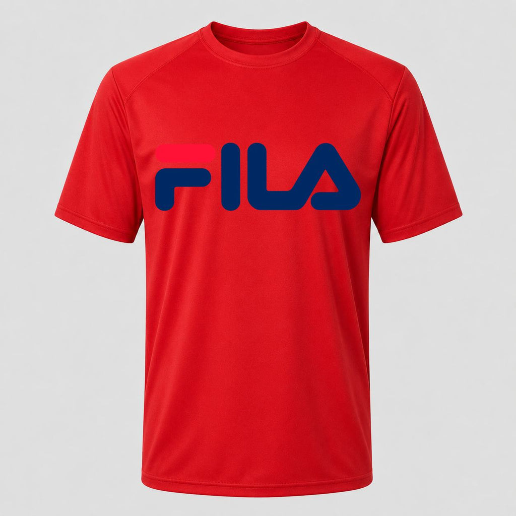Men's Fila Performance T-Shirt - Red