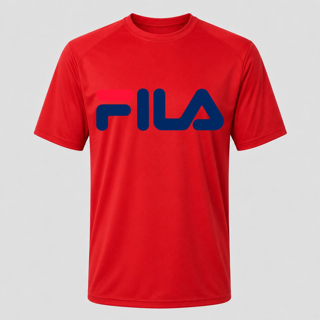 Men's Fila Performance T-Shirt - Red