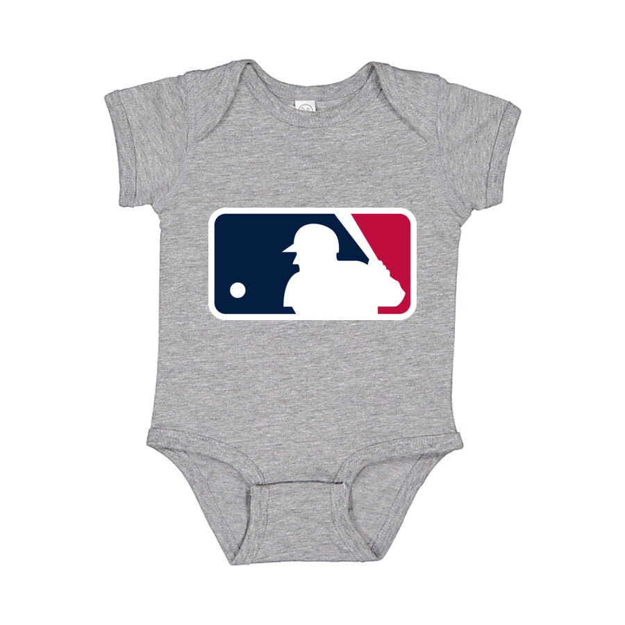 Major League Baseball Baby Romper Onesie - Gray