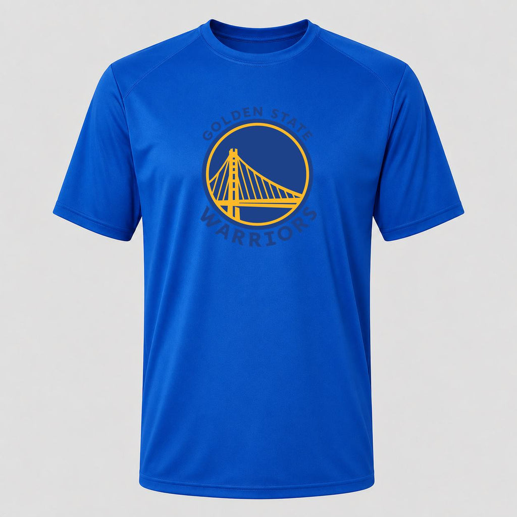 Men's Golden State Warriors Blue Performance T-Shirt - Royal Blue