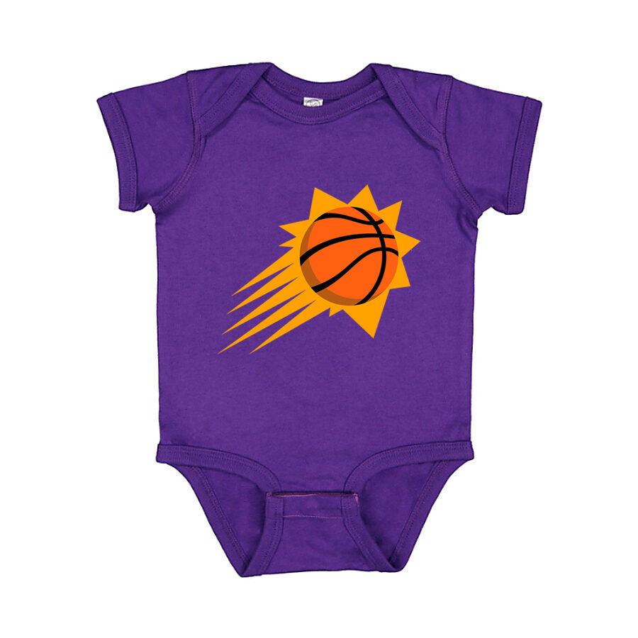 Phoenix Suns Baby Romper Onesie - Purple