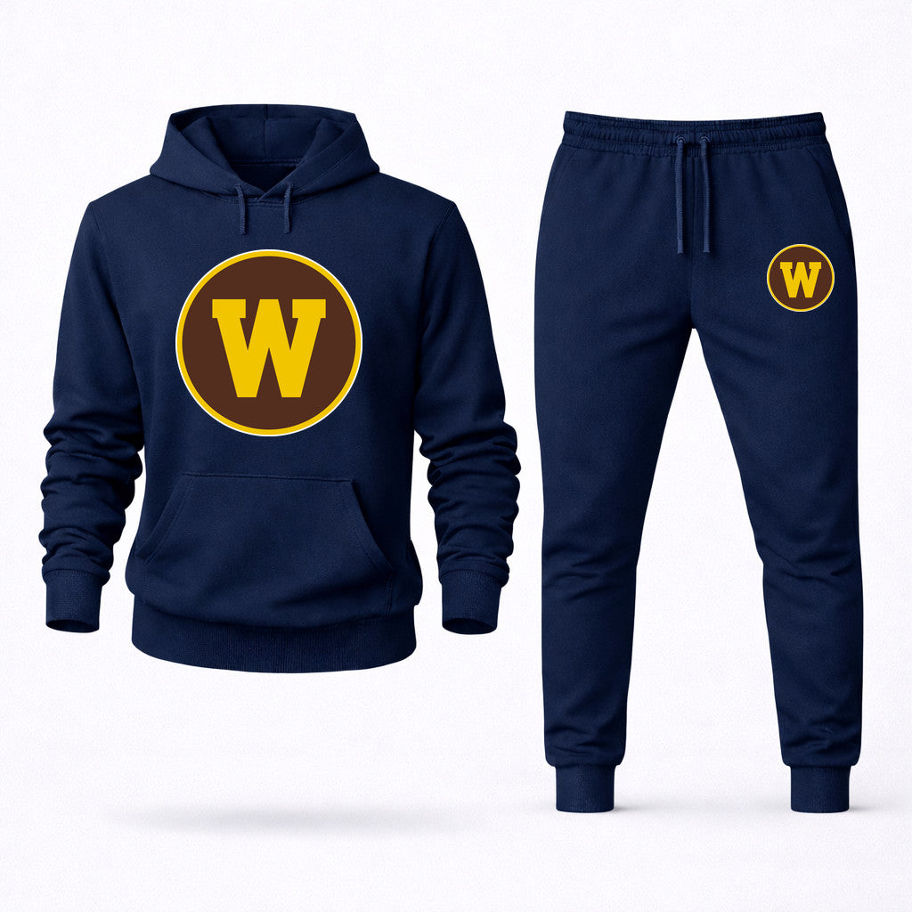 Western Michigan Broncos Hoodie and Joggers Set - Navy