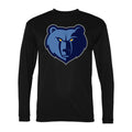 Men's Memphis Grizzlies Polyester Long Sleeve T-Shirt - Black