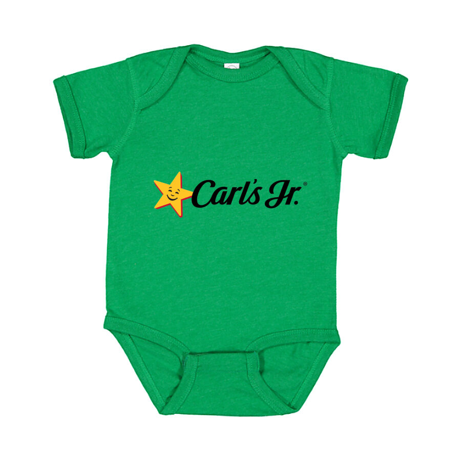 Carl's Jr. Baby Romper Onesie - Green