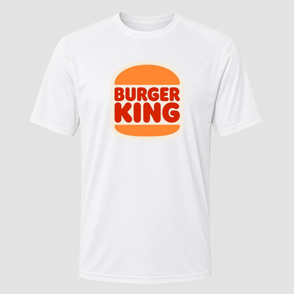 Men's Burger King Performance T-Shirt - White