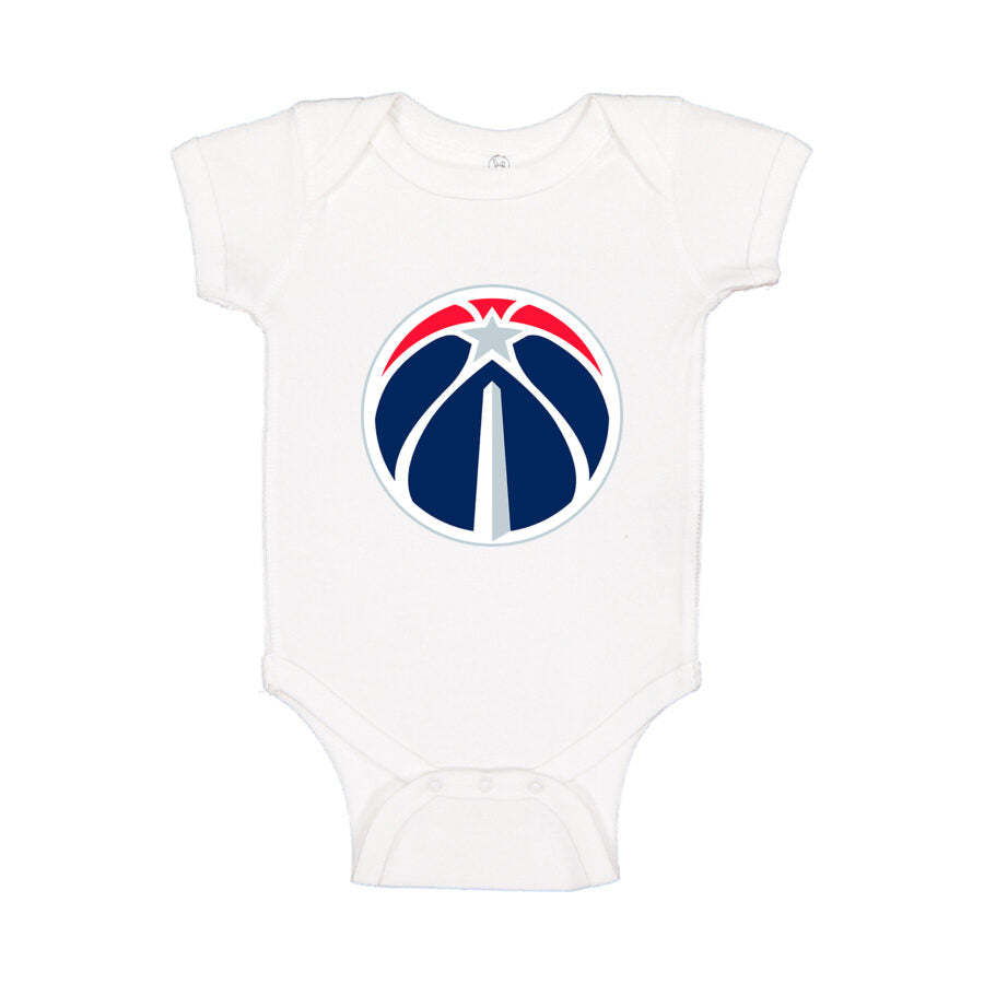 Washington Wizards Baby Romper Onesie - White