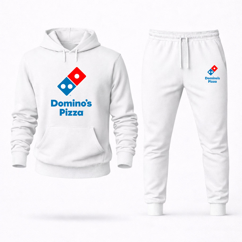Domino's Pizza Hoodie and Joggers Set - White