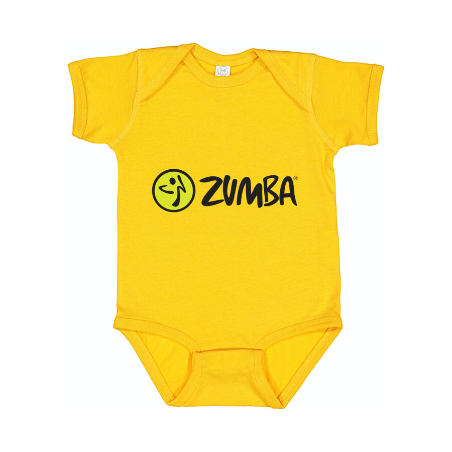 Zumba Fitness Baby Romper Onesie - Yellow