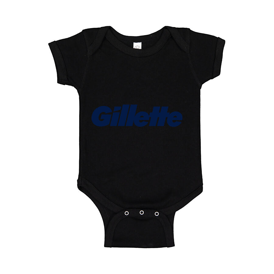 Gillette Baby Romper Onesie - Black