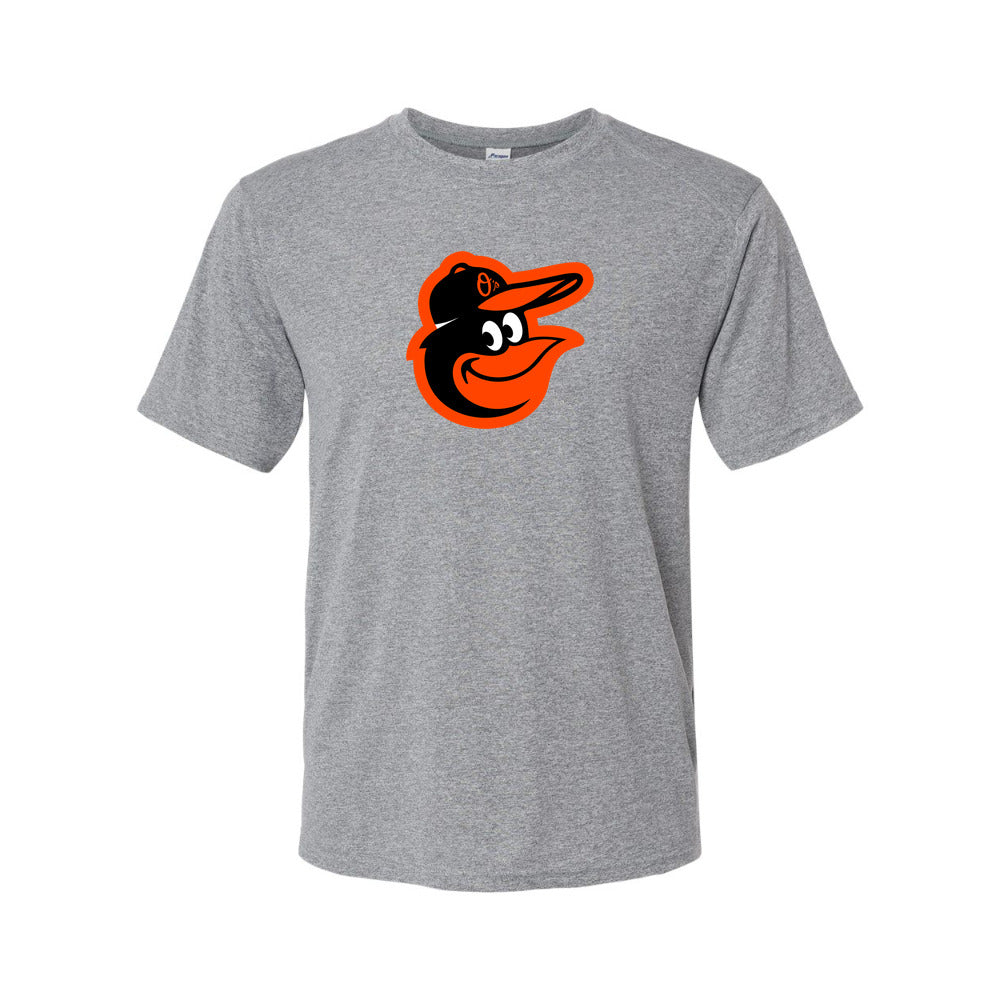 Baltimore Orioles Polyester T-Shirt - Gray