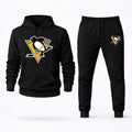 Pittsburgh Penguins Hoodie and Joggers Set - Black