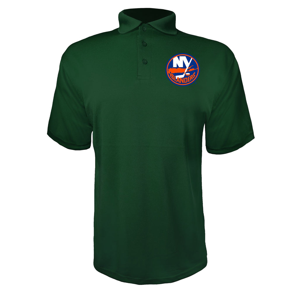 New York Islanders Green polyester polo