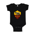 AS Roma FC Baby Romper Onesie - Black