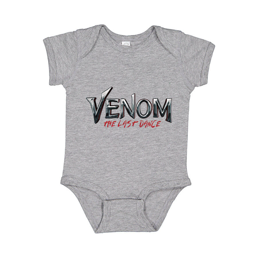 Venom The Last Dance Baby Romper Onesie - Gray