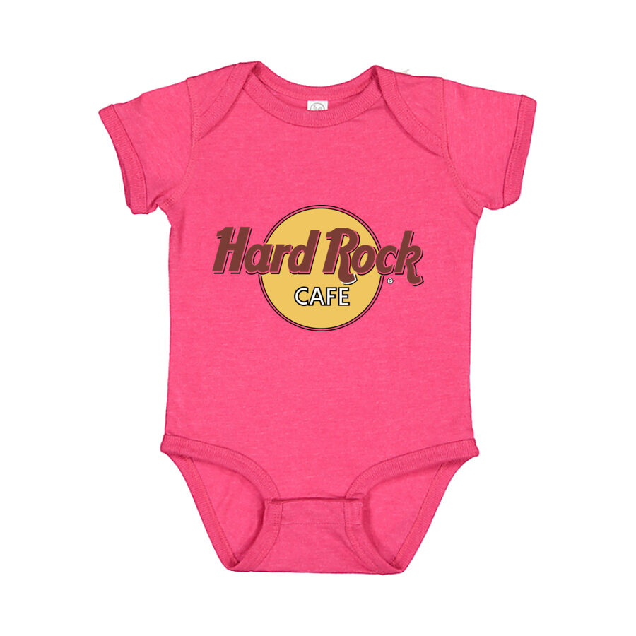 Hard Rock Cafe Baby Romper Onesie - Pink