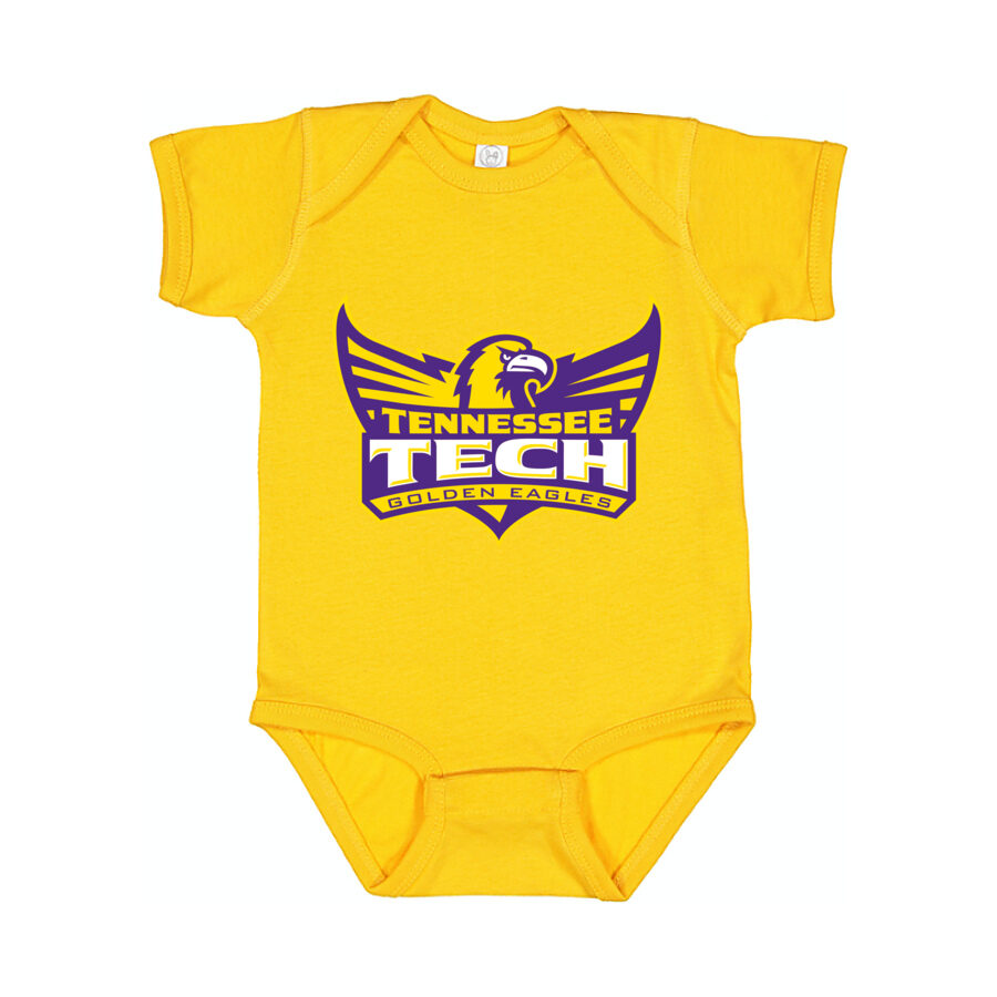 Tennessee Tech Golden Eagles Baby Romper Onesie - Yellow