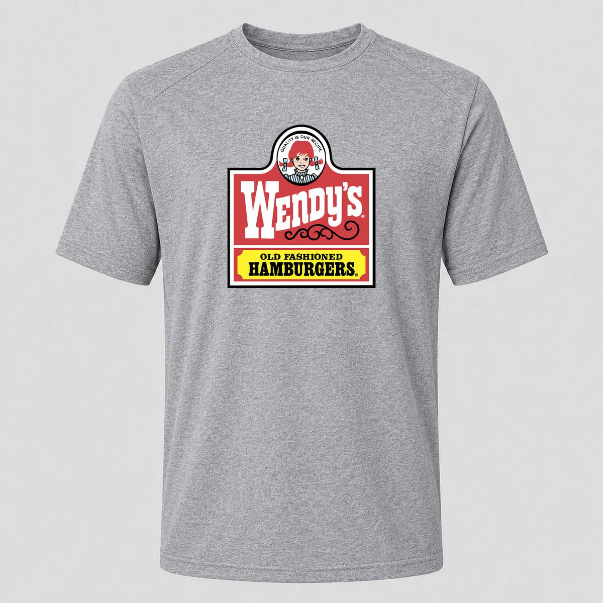Men's Wendy's Performance T-Shirt - Gray