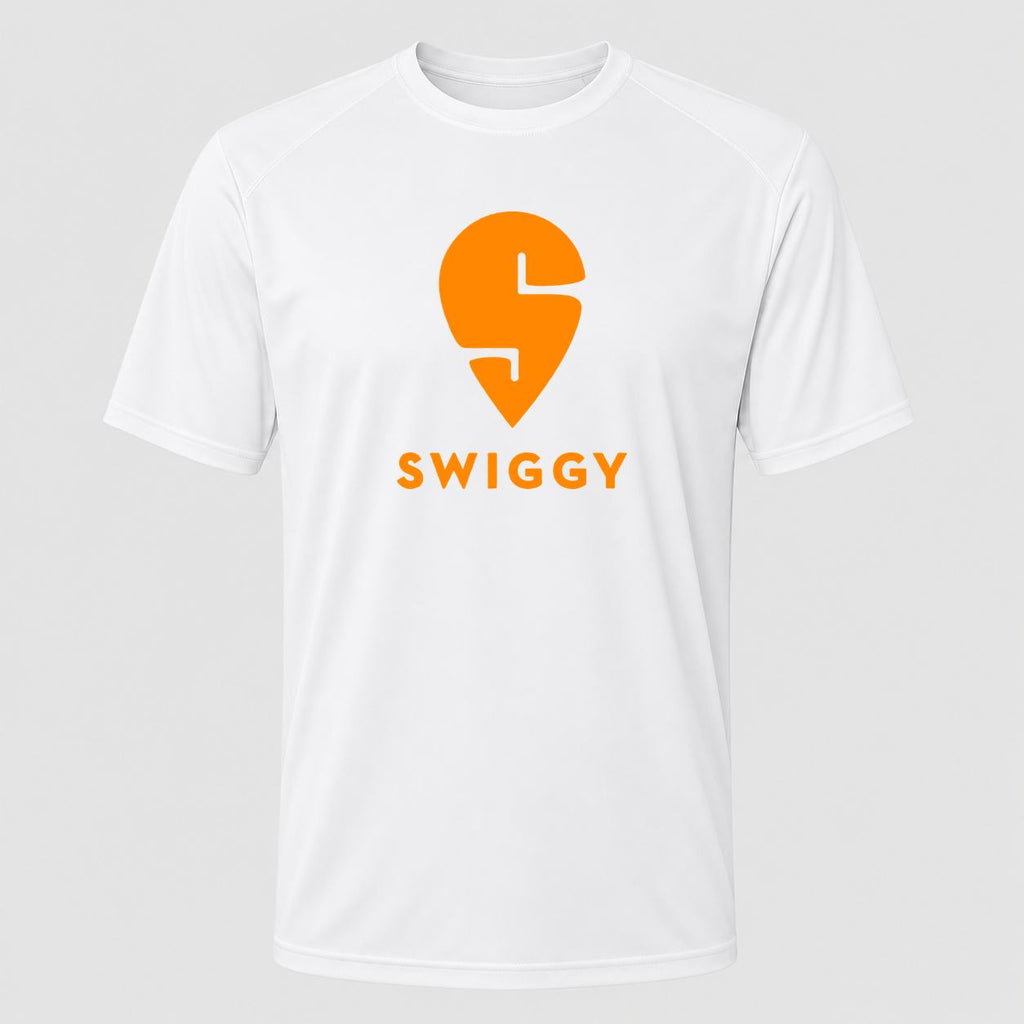 Men's Swiggy Performance T-Shirt - White
