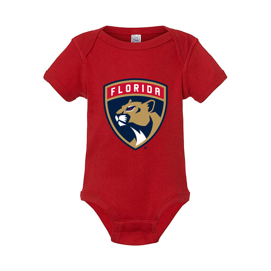 Florida Panthers Baby Romper Onesie - Red